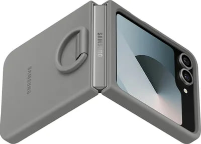 Чехол Samsung Silicone Case Flip 6 Серый Чехол Samsung Silicone Case Flip 6 Серый