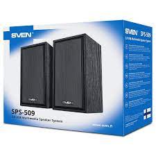 Колонка SVEN SPS-509, чёрный, USB, акустическая система 2.0,  мощность 2x3 Вт(RMS)