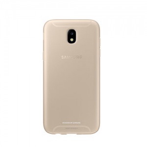  Samsung Flip Cover  (J3) Jelly Cover gold