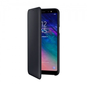  Samsung (A6+) Wallet Cover	black