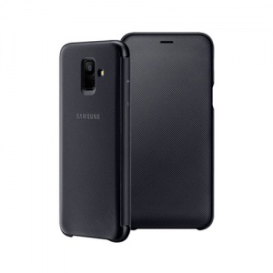 Чехол Samsung (A6) Wallet Cover black