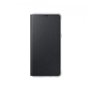 Чехол Samsung (A8+) Neon Flip Cover	black