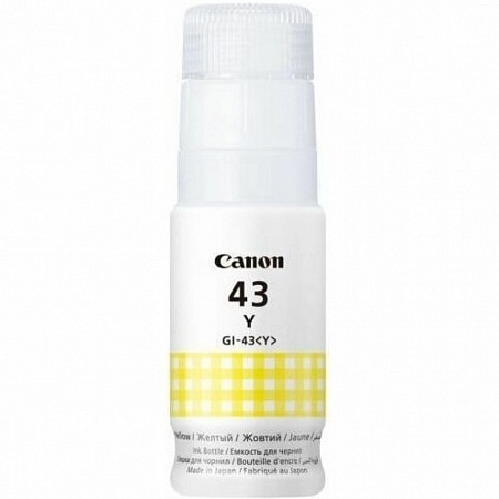  Canon INK Bottle GI-43 Y EMB - Ƹ