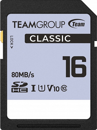 ����� ������ Team Group 16 Gb Classic SDHC UHS-I U1 V10