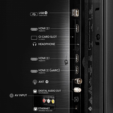 TV LED Hisense SMART 4K 43E7NQ