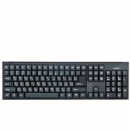 Клавиатура SVEN Standard 303 USB чёрная Клавиатура SVEN Standard 303 USB чёрная