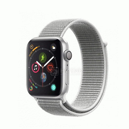 ���� Apple �Watch Series�4 GPS, 44mm Silver Aluminium Case with Seashell Sport Loop