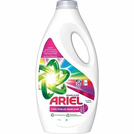    ARIEL FOR COLORED CLOTHES 29 WASHES 1.595 L