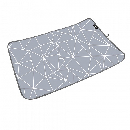 Коврик для глажки белья Nika 75х55 КГМ/3 (с линиями на сером) Коврик для глажки белья Nika 75х55 КГМ/3 (с линиями на сером)