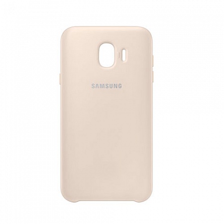  Samsung (J4) Dual Layer Cover gold