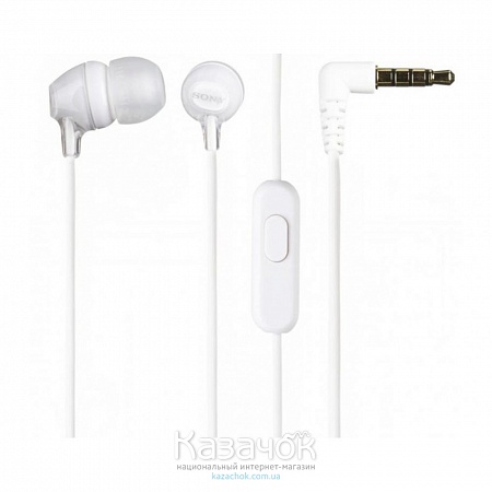 Наушники Sony MDR-EX15AP белые Наушники Sony MDR-EX15AP белые