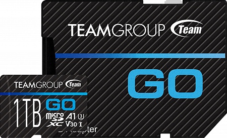 ����� ������ Team Group 64 Gb Micro SDXC + adapter GO U3 V30 A1