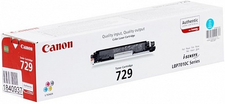 Картридж Canon CLBP CARTRIDGE 729 C EUR Картридж Canon CLBP CARTRIDGE 729 C EUR