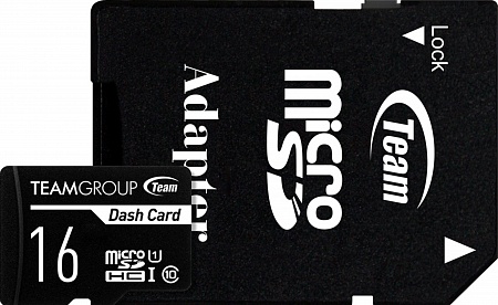   Team Group 16 Gb Micro SDHC + adapter UHS-I C10