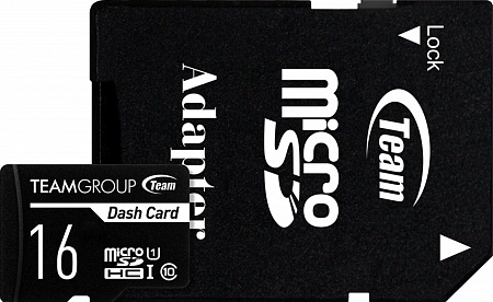 ����� ������ Team Group 16 Gb Micro SDHC + adapter UHS-I C10