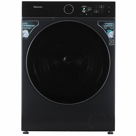 Стирально-сушильная машина Hisense WD5I8043BBF (Черный) Стирально-сушильная машина Hisense WD5I8043BBF (Черный)