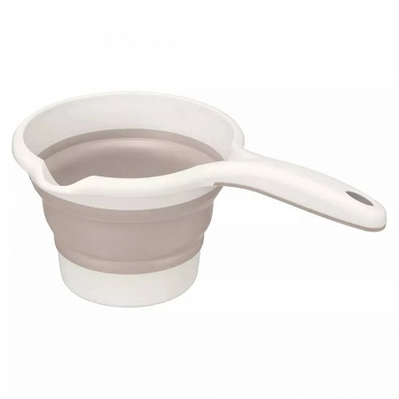 Ковш складной с ручкой Zoom 1,1Л (Светло-бежевый) Phibo 435204834 Ковш складной с ручкой Zoom 1,1Л (Светло-бежевый) Phibo 435204834