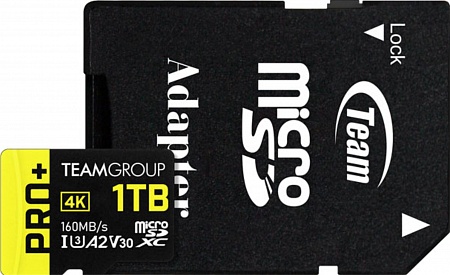����� ������ Team Group 128 Gb Micro SDXC + adapter Pro+ U3 V30 A2